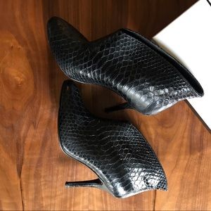 Vince Camuto leather booties